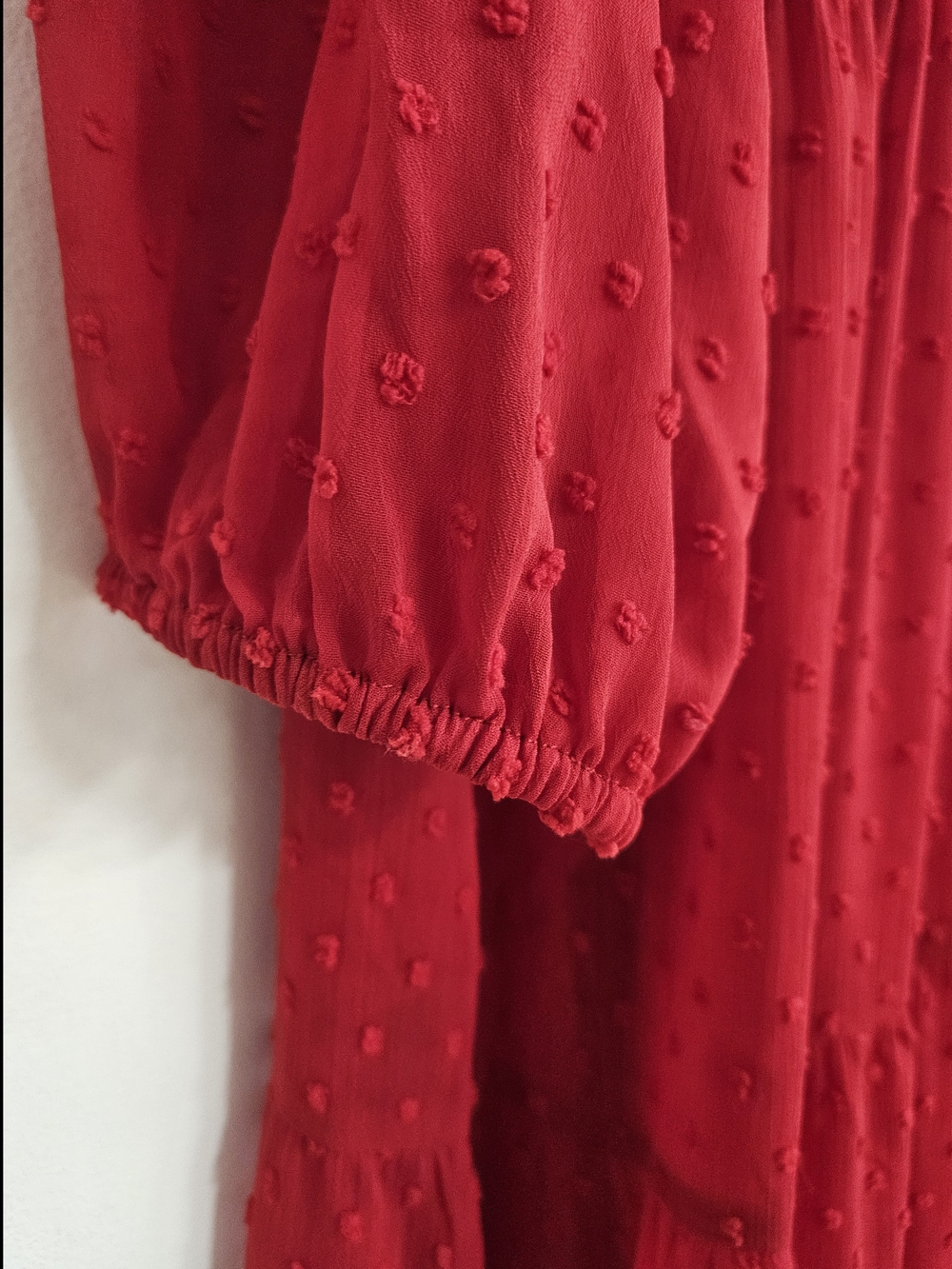 Torrid Red Textured Women's Dress - Picture 6 of 8